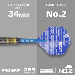 Target Josh Rock Brass Softdarts 18g - FutureDart