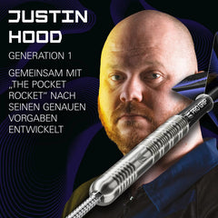 Target Justin Hood Swiss Points Steeldarts 23g - FutureDart