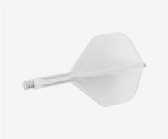 Target K - Flex Flight & Shaft System No.2 - No.6 Short - Intermediate - Medium - No.2 - Short - White - FutureDart