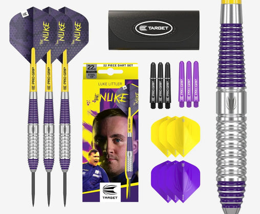 Target Luke Littler Brass Steeldarts 22g - FutureDart