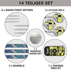 Target Luke Littler Edge Swiss Point Steeldarts 22g, 23g, 24g - 22g - FutureDart