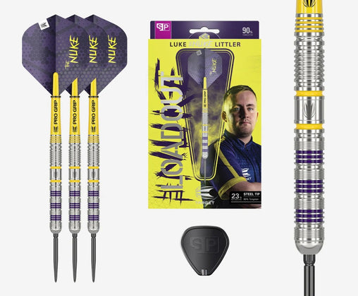Target Luke Littler Loadout Swiss Point Steeldarts 22g, 23g, 24g - 22g - FutureDart