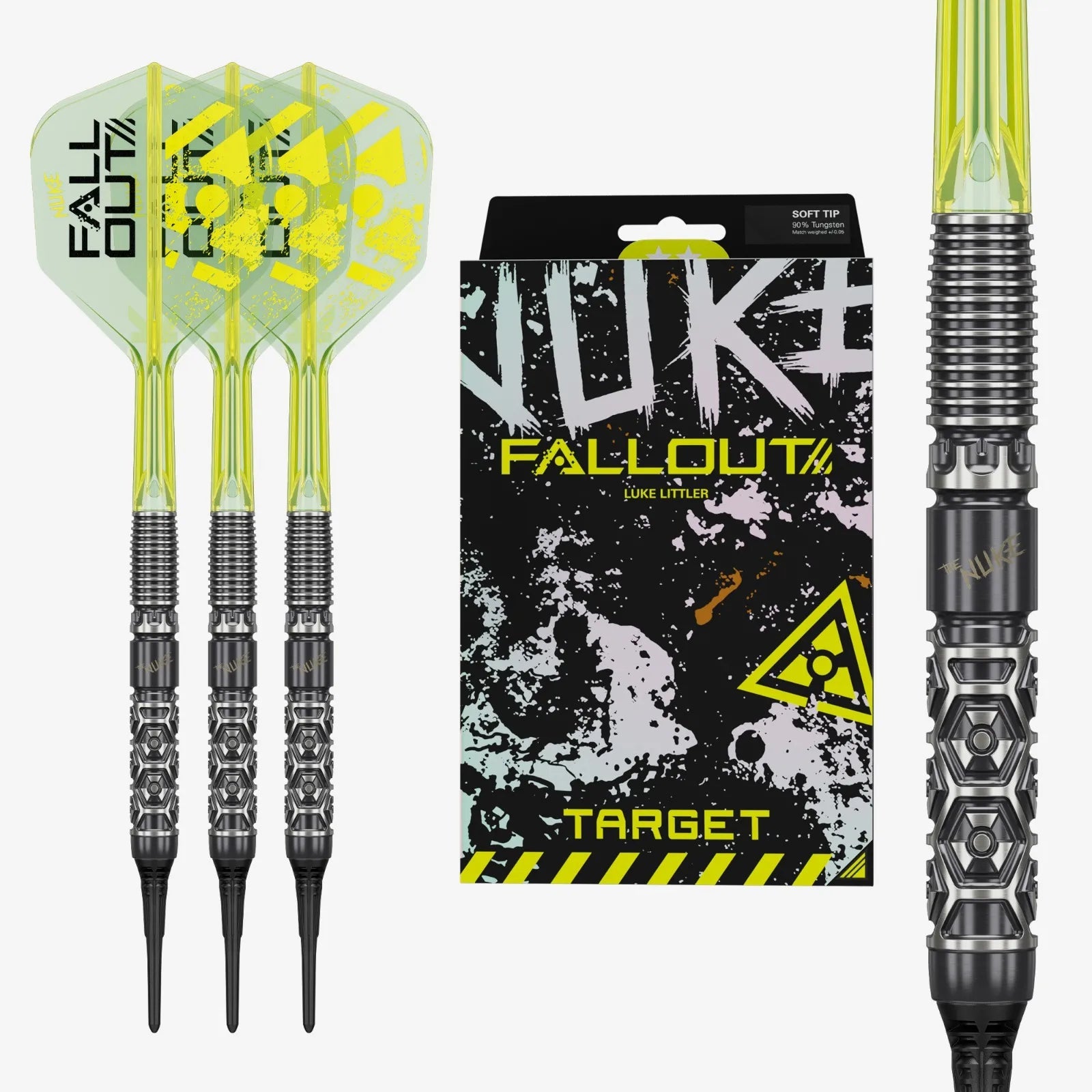 Target Luke Littler Nuke Fallout Softdarts 19g - FutureDart