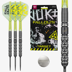 Target Luke Littler Nuke Fallout Swiss Points Steeldarts 22g, 23g, 24g - 22g - FutureDart