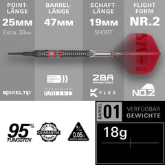 Target Nathan Aspinall 95K Softdarts 18g - FutureDart