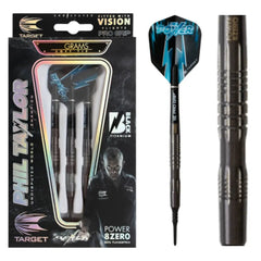 Target Phil Taylor 8Zero Black Titanium Softdarts 18g - FutureDart