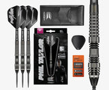 Target Phil Taylor Power 8-Zero Black P8Z4 Swiss Point Steeldarts 21g, 23g, 25g