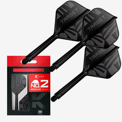 Target Printed K-Flex Schwarz No.2 - Medium - FutureDart
