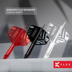 Target Printed K-Flex Schwarz No.2 - Medium - FutureDart