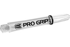 Target Pro Grip Shafts - 3 Sets - Short 34mm - Clear - FutureDart