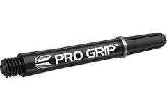 Target Pro Grip Shafts Black White - 3 Sets - Short 34mm - Schwarz - FutureDart