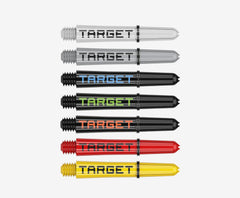 Target Pro Grip TAG Shafts - 3 Sets - Short 34mm - White - FutureDart