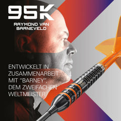 Target Raymond Van Barneveld 95K Swiss Points Steeldarts 21g, 23g, 25g - 21g - FutureDart