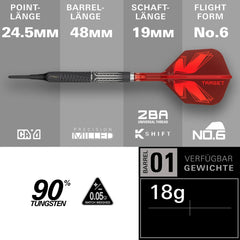 Target Shift Softdarts 18g - FutureDart