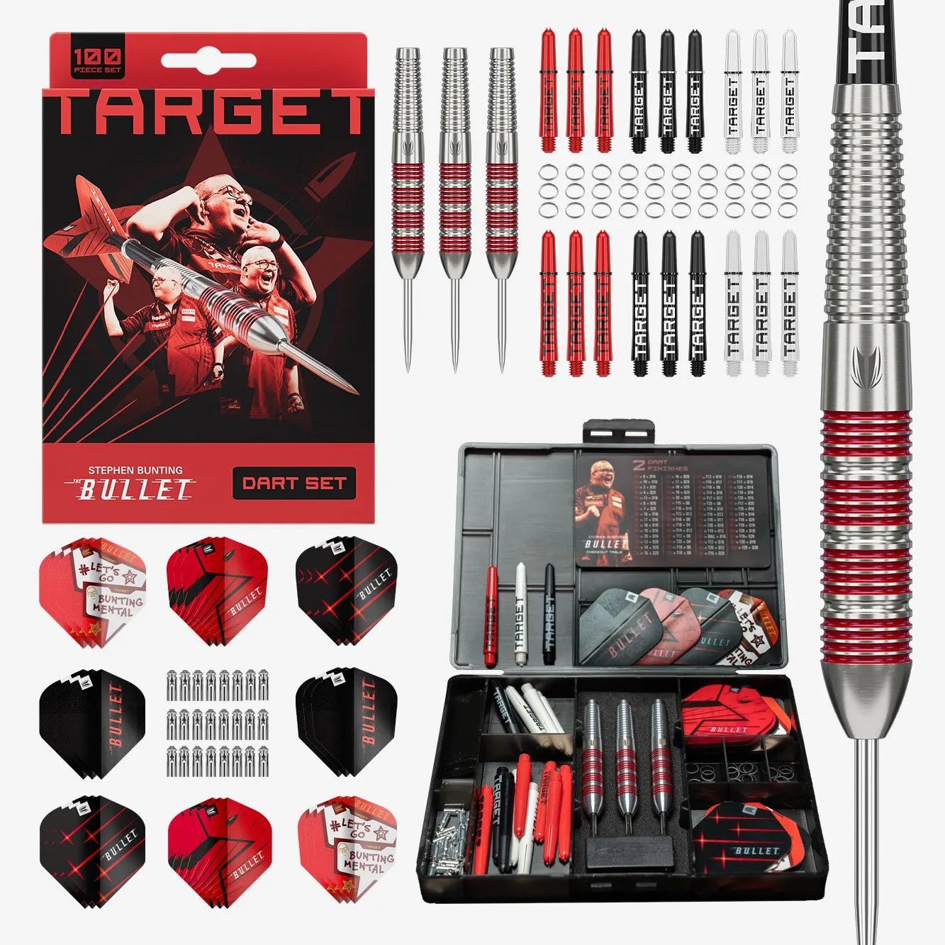 Target Stephen Bunting Bullet Brass Steeldarts 22g - FutureDart