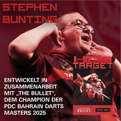 Target Stephen Bunting Bullet Brass Steeldarts 22g - FutureDart