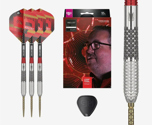 Target Stephen Bunting GEN5 Swiss Point Steeldarts 18g, 22g, 23g, 25g - 18g - FutureDart
