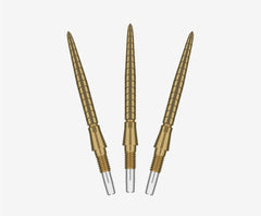 Target Swiss Storm Quartz Point Silber, Schwarz, Gold - Gold - 26 mm - FutureDart