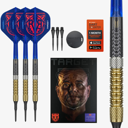 Target - Target Raymond Van Barneveld GEN6 Softdarts 18g, 20g - Softdarts - 18g - FutureDart