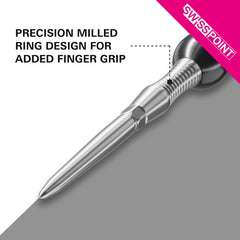 Target Swiss Point Signature RST Silber, Schwarz, Gold - Silber - 30 mm - FutureDart