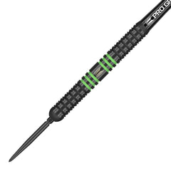 Target Vapor8 Black Green Swiss Point Steeldarts 22g, 24g, 26g - 22g - FutureDart