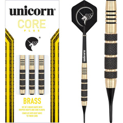 Unicorn Core Plus Brass Softdarts 17g, 19g - 17g - FutureDart