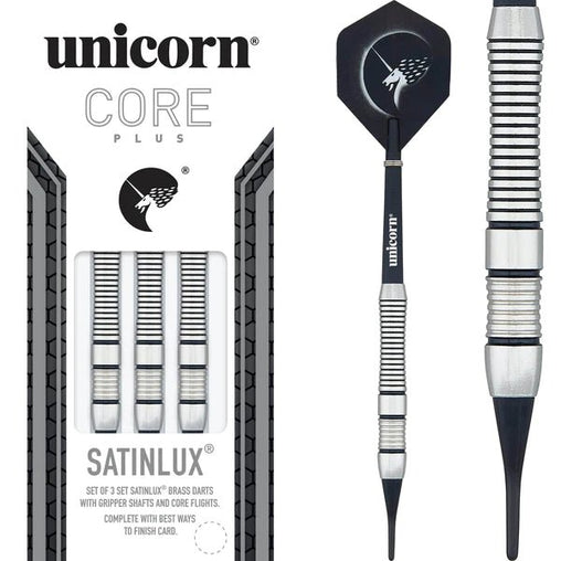 Unicorn Core Plus Satinlux Softdarts 16g, 18g - 16g - FutureDart