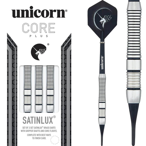 Unicorn Core Plus Satinlux Softdarts 16g, 18g