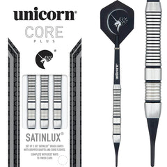 Unicorn Core Plus Satinlux soft darts 16g, 18g