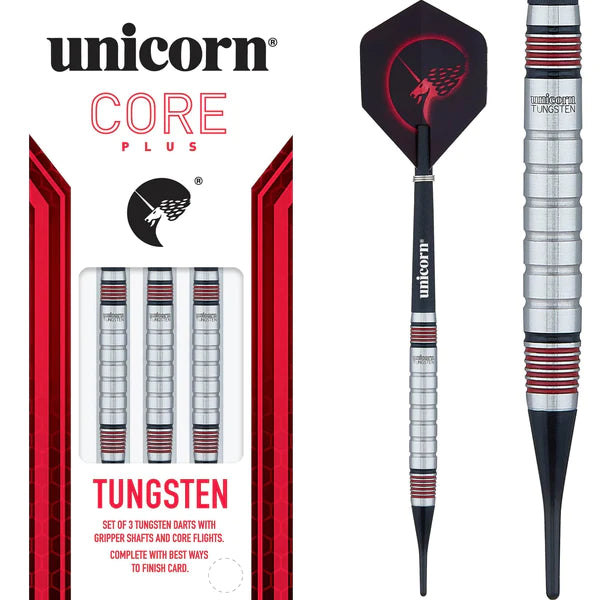 Unicorn Core Plus Tungsten Style 2 Softdarts 18g, 19g