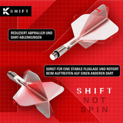 Target K-Flex Shift Flight & Shaft System No.2 - No.6 Short-Intermediate-Medium