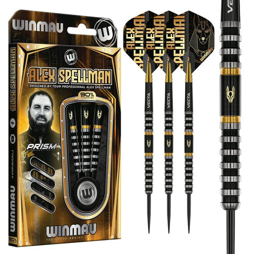 Winmau Alex Spellman Signature Series Steeldarts 22g, 24g - 22g - FutureDart