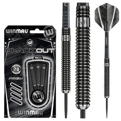 Winmau Blackout V1 Steeldarts 21g, 22g, 23g, 24g, 25g, 26g, 28g - 28g - FutureDart