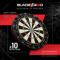 Winmau Blade 6 TC 360 Steeldartboard - FutureDart