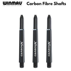 Winmau Carbon X Fibre Reinforced Polymer Shafts - Intermediate 41mm - FutureDart