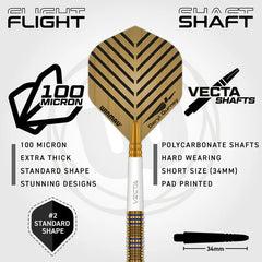 Winmau Daryl Gurney 95% Signature Edition Steeldarts 23g - FutureDart