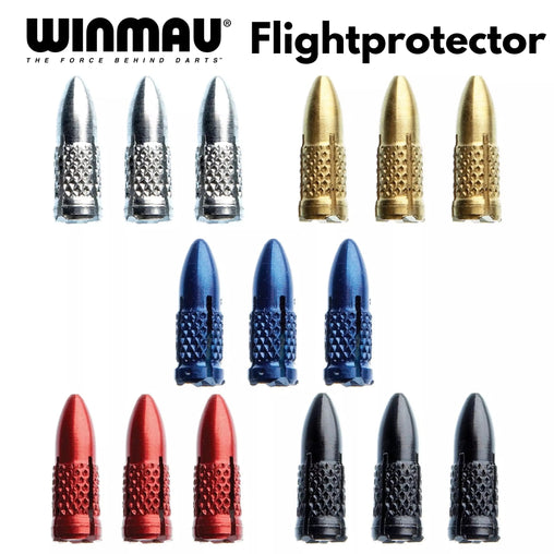 Winmau Flight Protectors Flightschoner - Silver - FutureDart