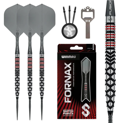 Winmau Fornax Switch Point Darts - Tapered Steeldarts 21g, 23g - 21g - FutureDart