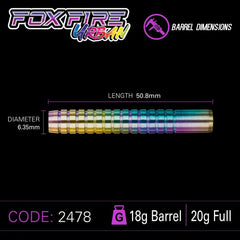 Winmau Foxfire Urban Softdarts 20g - FutureDart