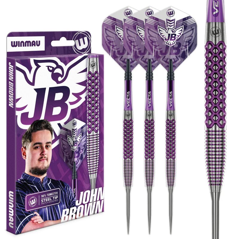 Winmau John Brown Signature Edition Steeldarts 22g - FutureDart