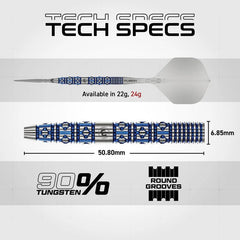 Winmau Lunaris Switch Point Darts - Tapered Steeldarts 22g, 24g - 24g - FutureDart
