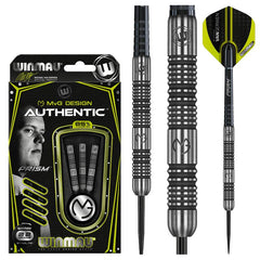 Winmau Michael Van Gerwen MvG Authentic Steeldarts 22g, 23g, 24g, 26g - 22g - FutureDart