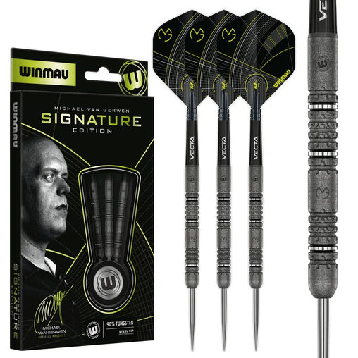 WINMAU Michael van Gerwen MvG Coffret cadeau de 50 fléchettes avec 4 WINMAU Michael van Gerwen MvG Coffret cadeau de 50 fléchettes avec 4