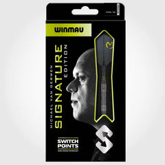 Winmau Michael Van Gerwen Mvg Signature Edition Switch Point Steeldarts 22g, 23g, 24g - 22g - FutureDart