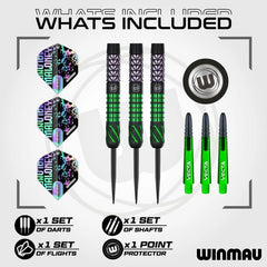 Winmau Mike Maloney 90% Tungsten Steeldarts 24g - FutureDart