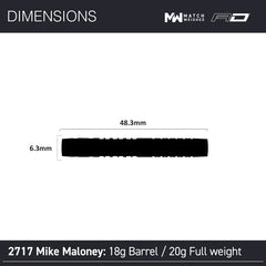Winmau Mike Maloney Softdarts 20g - FutureDart