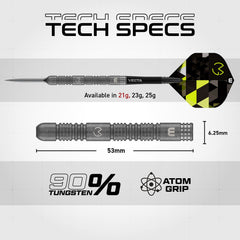 Winmau MvG Michael van Gerwen Switch Point TS Steeldarts 21g, 23g, 25g - 21 g - FutureDart