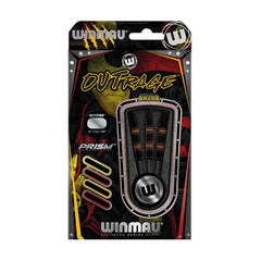 Winmau Outrage V2 Steeldarts 21g, 23g - 21g - FutureDart