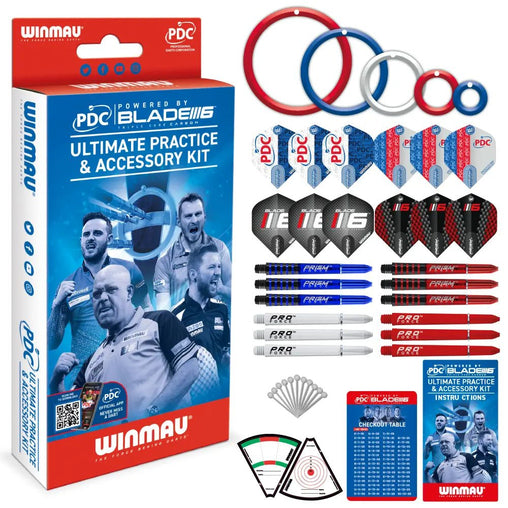 Winmau PDC Ultimate Practice & Accessory Kit - FutureDart