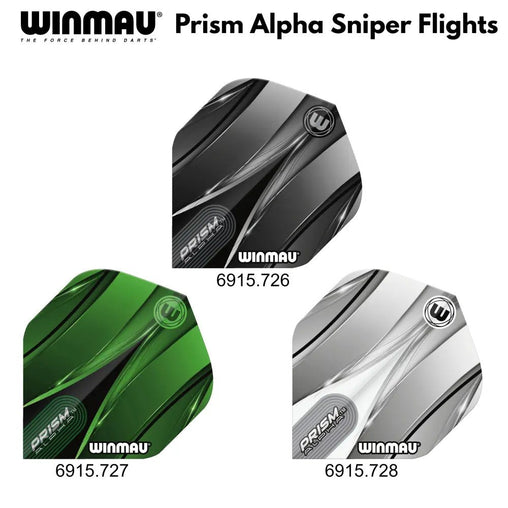 Winmau Prism Alpha Sniper Flights - 6915 - 726 - FutureDart